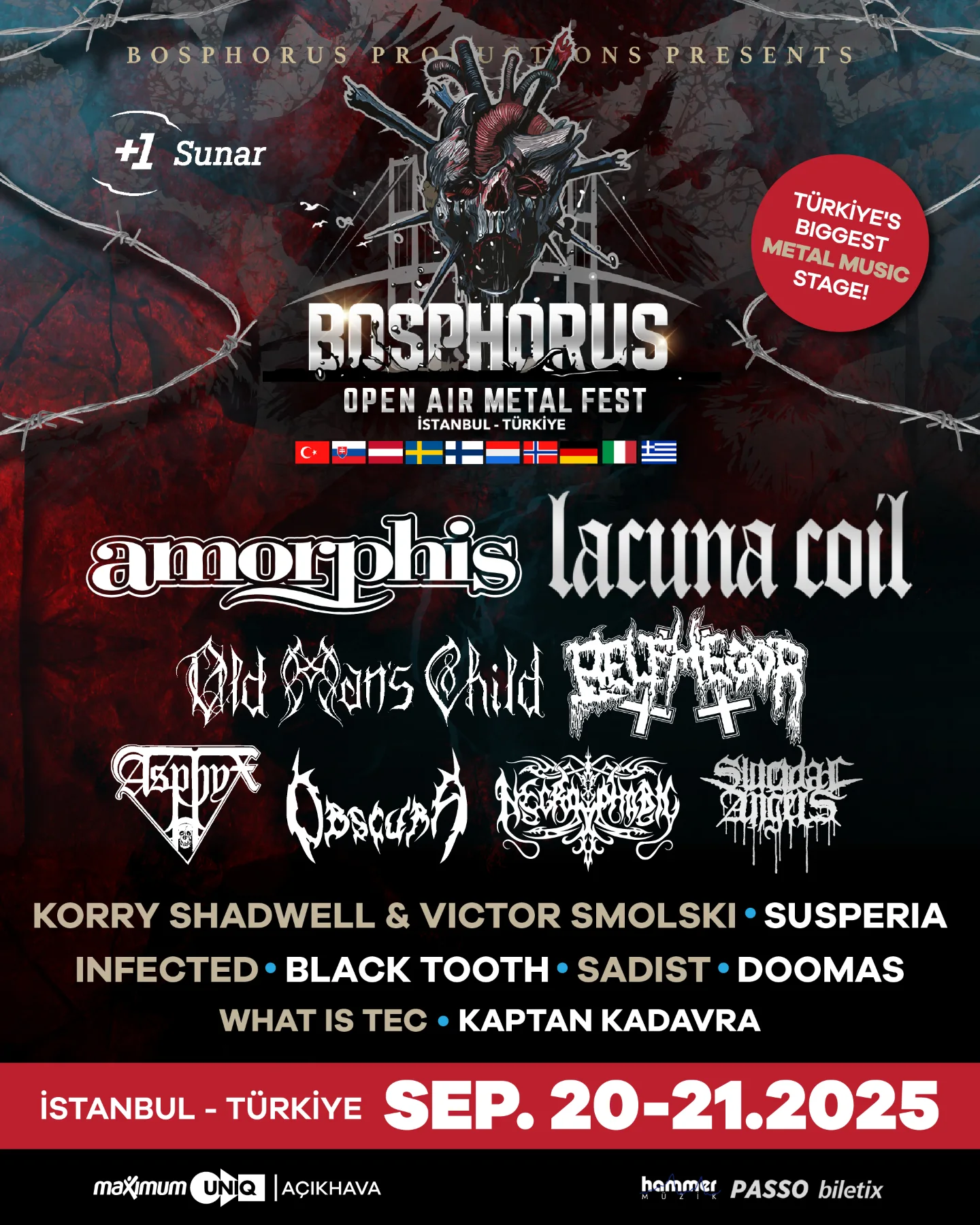 BOSPHORUS OPEN AIR METAL FEST 2025